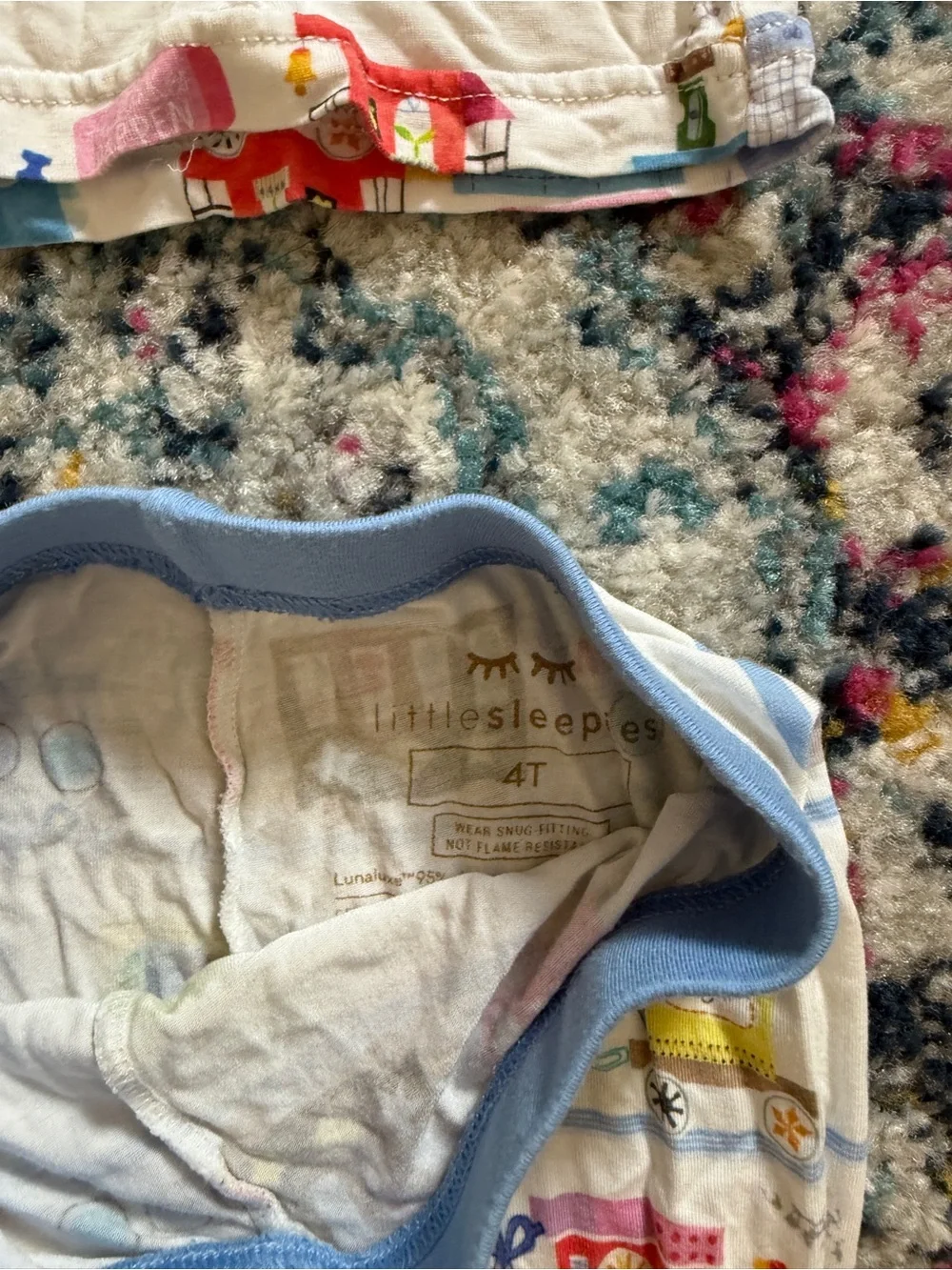 Little Sleepies Education Express pajamas